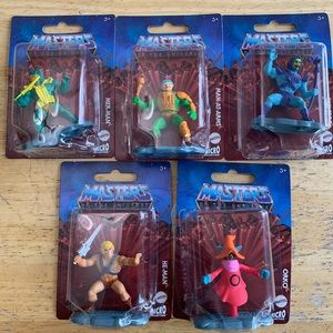 He-Man Masters of the Universe Mattel micro minis
